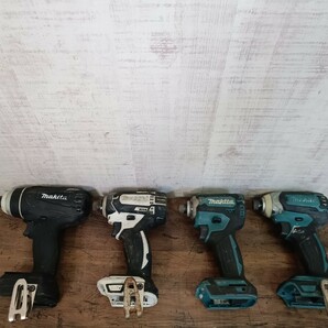 makita マキタ 18V インパクトドライバ 4点 まとめ TD171D TP141D TD149D TD147D 電動工具 インパクト ジャンクの画像1