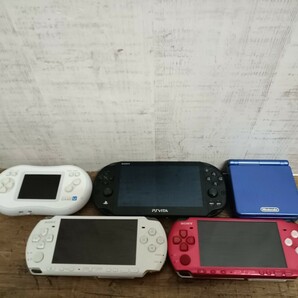 ゲーム機 まとめ 5点 SONY ソニー PSVita PCH-2000 PSP 3000 PSP-3000 Nintendo ニンテンドー ゲームボーイアドバンス SP ジャンクの画像1