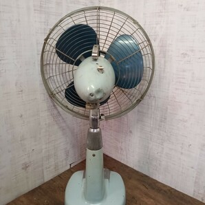 必見!! 希少 FUJI DENKI 富士電機 SILENT FAN FAS 3059 扇風機 レトロ扇風機 サイレントファン ビンテージ 家電 現状品の画像8