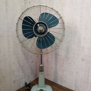 必見!! 希少 FUJI DENKI 富士電機 SILENT FAN FAS 3059 扇風機 レトロ扇風機 サイレントファン ビンテージ 家電 現状品の画像10