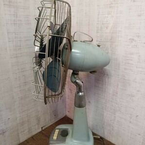 必見!! 希少 FUJI DENKI 富士電機 SILENT FAN FAS 3059 扇風機 レトロ扇風機 サイレントファン ビンテージ 家電 現状品の画像6