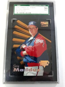 【グレーディング済み SGC 96MINT】1996 PINNACLE ZENITH グレッグ・マダックス GREG MADDUX【Artists Proof バージョン】