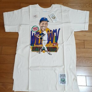 【新品未使用】テッド・ウィリアムスのTシャツ サイズL クーパースタウンコレクション TED WILLIAMS タグ付きの画像1