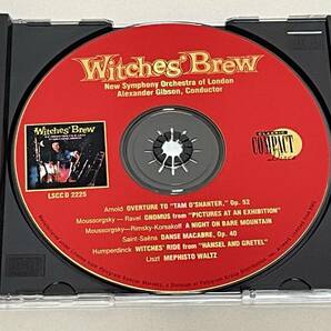 廃盤 希少 【GOLD CD】◇「 WITCHES' BREW 」アレクサンダー・ギブソン ロンドン新交響楽団 CLASSIC COMPACT DISCS LSCCD2225 S1の画像2