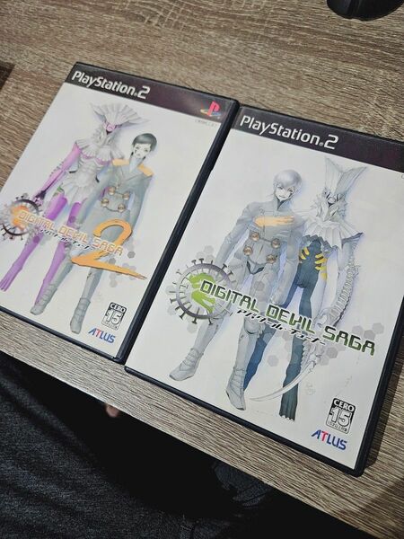 PS2　DIGITAL DEVIL アバタール　チューナー　1&２　セット