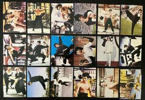  1974 山勝 カード 18枚セット ブルース リーカード Bruce Lee Enter The Dragon Yamakatsu