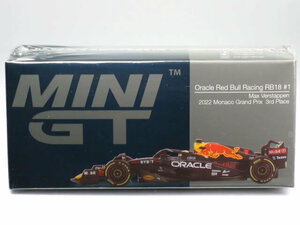 MINI GT 1/64 オラクル レッドブル レーシング RB18 No.11 モナコグランプリ優勝車 2022 (Sergio Perez) ※フィギュア付(MGT00551-L)
