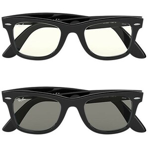 ケース茶 Ray-Ban レイバン RB2140F-901/5F 54サイズ 調光サングラス WAYFARER ウェイファーラー EVOLVE エヴォルブの画像8