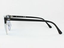 ケース黒 Ray-Ban レイバン RB3016-1354/64 サングラス CLUBMASTER クラブマスター ブラック ライトブルー サーモント ブロー 135464_画像3