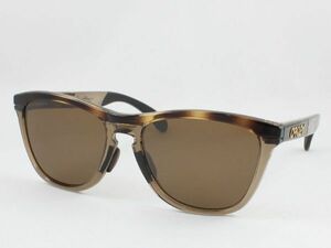 OAKLEY Oacley OO9284A-0755 Frogskins range a frog s gold range sports sunglasses Brown to-tas Asian Fit 