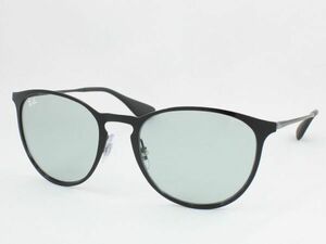 ケース黒 Ray-Ban レイバン RB3539-002/Q5 調光サングラス Erika metal エリカメタル ブラック ブルー 002Q5 エリカ メタル パントス