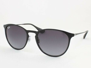 ケース茶 Ray-Ban レイバン RB3539-002/8G サングラス Erika metal エリカメタル ブラック グレーグラデーション 0028G エリカ メタル