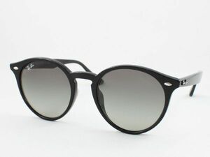 訳ありケースなし Ray-Ban レイバン RB2180F-601/11 サングラス ブラック グレーグラデーション ボストン 丸メガネ アジアンフィット 60111