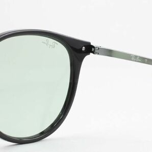 ケース黒 Ray-Ban レイバン RB4334D-6292/2 サングラス ブラック ライトグリーン ボストン 大きめ アジアンフィット 62922の画像6