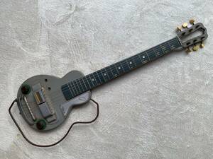 幻のニッカード・エレクトリック・ギター　Knicard Electric Guitar 金属ボディ・ネック　日本最古エレキギターか　激レア