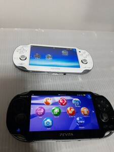 ケームVitaモデルPch 1000中古動作品2点 SONY ソニー PSVITA