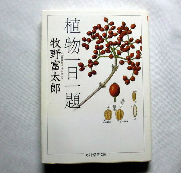 ちくま学芸文庫「植物一日一題」牧野富太郎　身近な植物の分類にまつわる話から稀有な蘊蓄まで100題