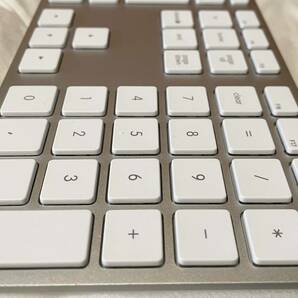 【美品】Apple純正USBキーボード A1243 JIS配列 テンキー付【キーボード延長ケーブル付き】の画像5