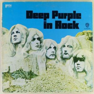 ■ディープ・パープル(Deep Purple)｜Deep Purple in Rock ＜LP 1970年 日本盤＞Ritchie Blackmore, Ian Gillan 「スピード・キング」収録