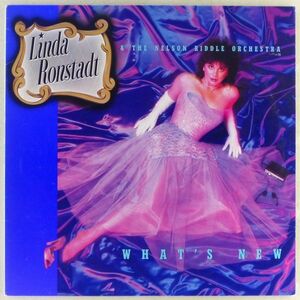 ■リンダ・ロンシュタット(Linda Ronstadt)｜ホワッツ・ニュー(What's Nerw) ＜LP 1983年 帯付き・日本盤＞The Nelson Riddle Orchestra