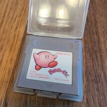 星のカービィ DMG-KYJ ゲームボーイソフト 箱説明書なし 任天堂 nintendo game boy ソフトのみ ゲームソフト 動作確認済み_画像1