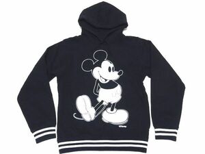 BOUNTY HUNTER x Disney HOODED SWEATSHIRT S size / バウンティーハンター ミッキーマウス コラボ スウェット パーカー メンズ