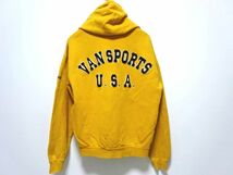 VANSPORTS U.S.A. 90s-00s vintage original HOODED SWEATSHIRT L size / ヴァン スポーツ アーチロゴ スウェット パーカー メンズ_画像1