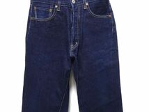 BARTACK JEANS 90s-00s vintage original DENIM PANTS 31 size / バータック 501 レプリカデニム ボタンフライ 赤耳 真紺 日本製 メンズ_画像1