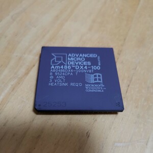 Am486DX4-100 (AMD 486 DX4 100MHz、PC-9821Xe10のCPU)