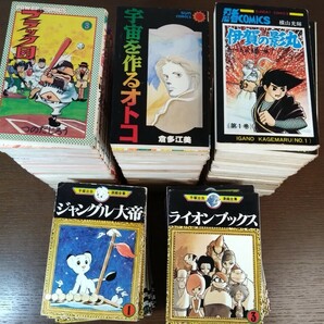 大量 絶版 漫画 コミック まとめてセット/80冊/手塚治虫 全集/横山光輝 伊賀の影丸/梶原一騎/水島新司/大和和紀/和田慎二/愛と誠/ジャンクの画像7