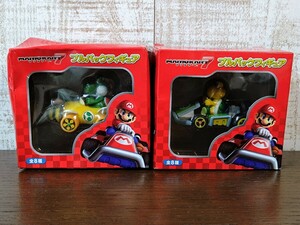 【未開封】マリオカート 7 プルバックフィギュア ノコノコ ヨッシー 2個セット/ミニカー/プルバックカー/スーパマリオ/任天堂/ゲーム