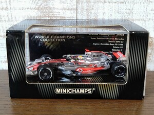 MINICHAMPS 1/43 マクラーレン MP4 ルイス ハミルトン 2008 ワールドチャンピオン ミニカー/PMA/ポールズモデルアート/レーシングカー/F1