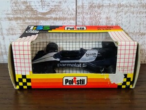 Polistil ポリスティル 1/55 BRABHAM BT 52 ミニカー☆レーシングカー☆絶版☆当時物☆ビンテージ☆レア☆F1☆ブラバム☆イタリア製/現状品