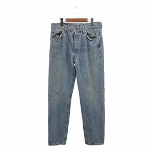 90年代 USA製 Levi's リーバイス 501 デニムパンツ アメカジ ブルー (メンズ W36 L34) 中古 古着 P9838