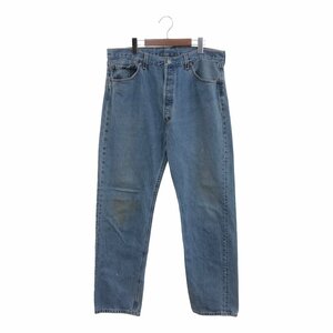 2000年代〜 USA製 Levi's リーバイス 501 ストレート デニムパンツ アメカジ ブルー (メンズ W38 L34) 中古 古着 P9403