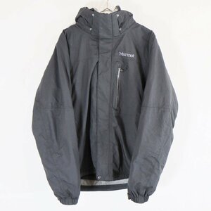 SALE///// Marmot マーモット ナイロンジャケット マウンテンパーカー アウトドア キャンプ 防寒 ブラック ( メンズ M ) N1031