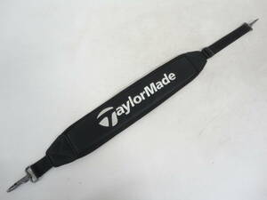 ★即決★TaylorMade★キャディバッグ用ショルダーベルト★テーラーメイド★ブラック★ゴルフ用品★