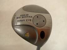 ★即決！日本仕様★Callaway/キャロウェイ★メンズ右打ち用フェアウェイウッド/4番ウッド/4W★GREAT BIG BERTHA HAWK EYE★S★_画像1