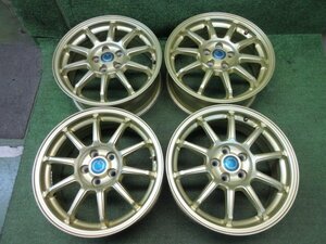 AL LIGHT WEIGHT WHEEL 16インチ 16x6.5J PCD100 +48 4H 4本　　2023.11.10.O.5-A　23080985