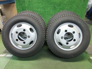 TOPY TFD 16x5.5J 5H 205/75R16 113/111L LT 4本　ダイナ トヨエース デュトロ 等　※ 個人宅配送不可　　2024.2.8.O.1-A40　24010592