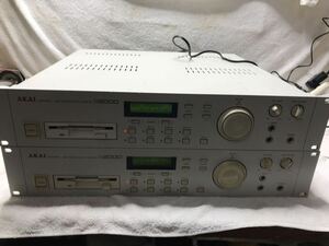  【CV0183】アカイ AKAI MIDI STEREO DIGITAL SAMPLER S2000 2台まとめて
