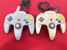 M-6066⑦ 【同梱不可】980円～ 中古品　Nintendo/任天堂　Nintendo64　本体・コントローラー・ソフトまとめ　ゲーム機　通電OK　_画像8