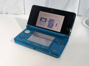 NINTENDO ニンテンドー 3DS 本体 任天堂 CTR-001　ゲーム機　　ブルー