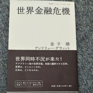 世界金融危機 （岩波ブックレット　Ｎｏ．７４０） 金子勝／著　アンドリュー・デウィット／著