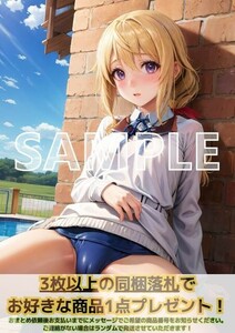 8518 シャルロットデュノア IS インフィニットストラトス A4 同人 イラスト 巨乳 美少女 コスプレ Anime アニメ ポスター セクシーアート