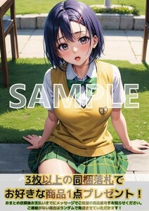 8671 西連寺春菜 To LOVEる ToLOVEる とらぶる A4 同人 イラスト 巨乳 コスプレ Anime アニメ イラストアートポスター セクシーアート acg.