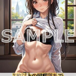 J146 上崎裡沙 アマガミSS A4 同人 イラスト 巨乳 美少女 コスプレ Anime アニメ イラストアートポスター セクシーアート acg.の画像1