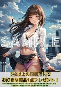 J139 上崎裡沙 アマガミSS A4 同人 イラスト 巨乳 美少女 コスプレ Anime アニメ イラストアートポスター セクシーアート acg.