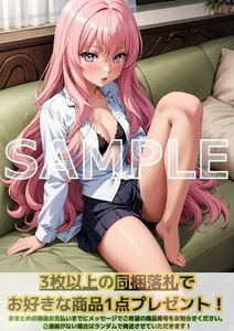 J118 ルイズ ゼロの使い魔 A4 同人 イラスト 巨乳 美少女 コスプレ Anime アニメ イラストアートポスター セクシーアート acg.