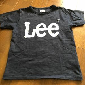 Lee リー　半袖Tシャツ ネイビー　120 美品　定価4400円